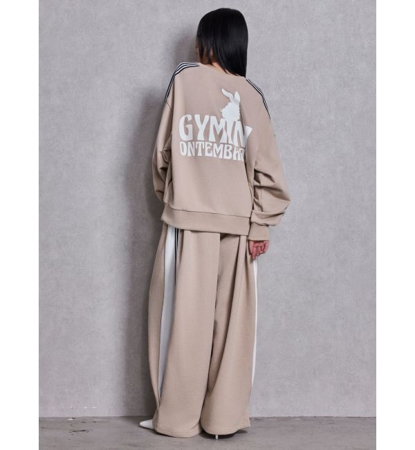 GYDA「GYMINI BUNNYラインスウェットパンツ」|その他|