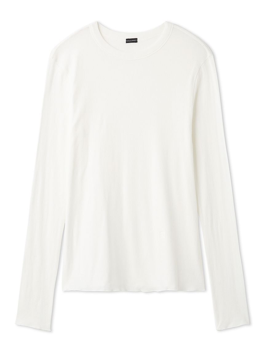 Mila Owen「強撚シアーフライスロングTシャツ」|Tシャツ・カットソー|