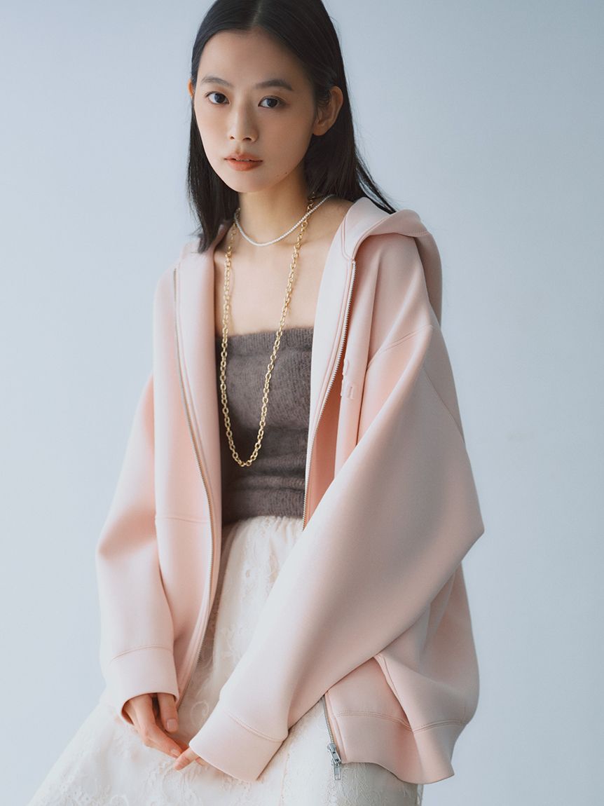 Mila Owen「【WEB限定】ダンボールロゴパーカー」|パーカー|