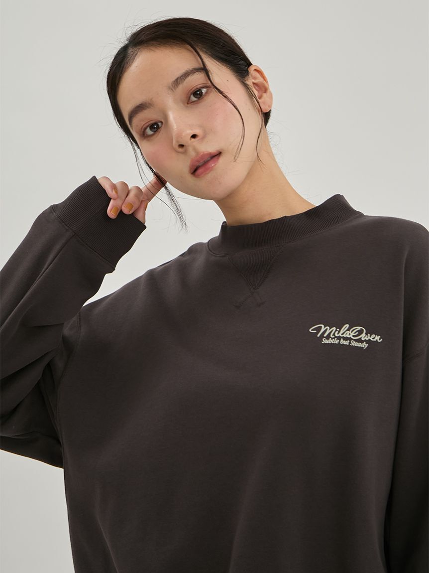 Mila Owen「フロッキーロゴトレーナー」|スウェット・ジャージ|
