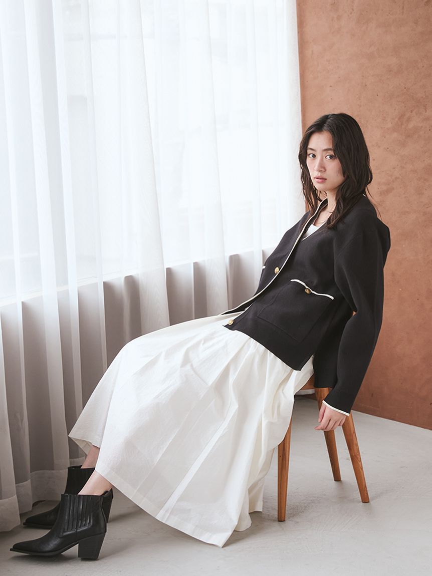 Mila Owen「後ろゴムサーキュラースカート」|スカート|