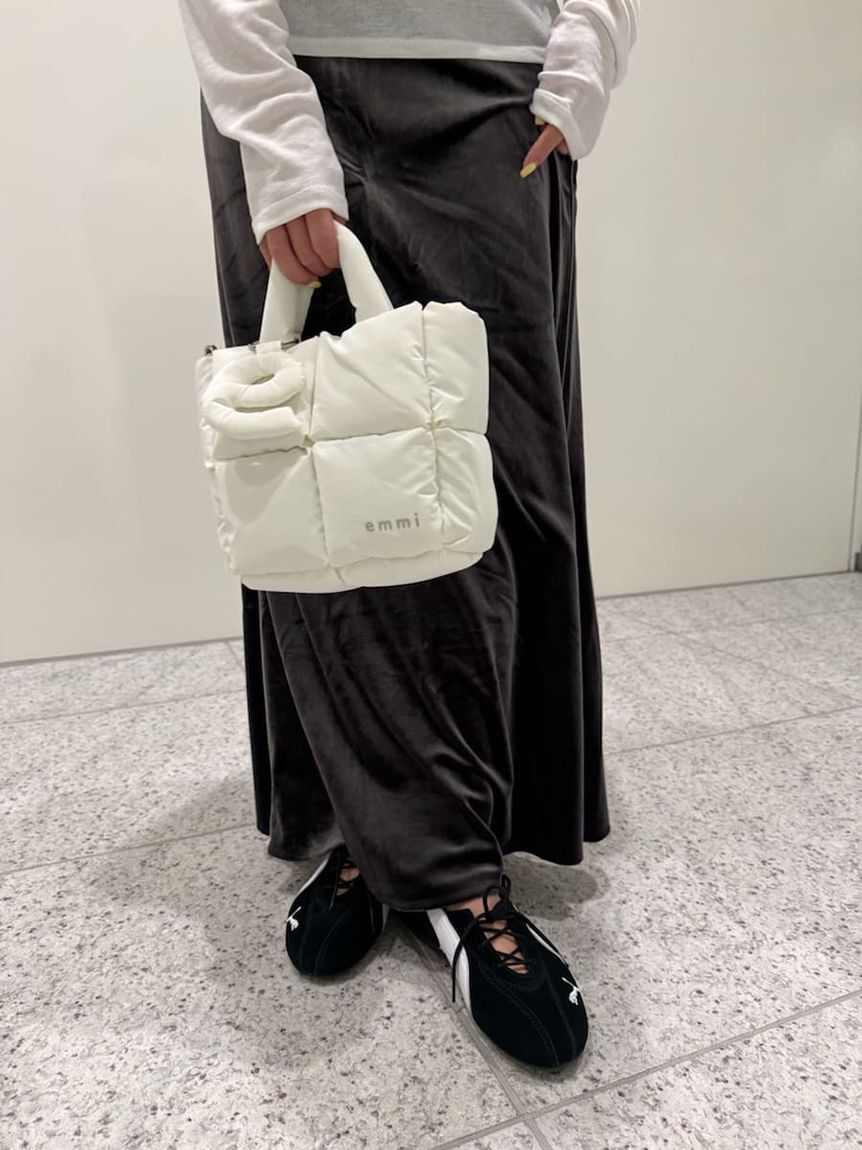 emmi atelier「ecoパデットミニショルダーバッグ」|ショルダー・メッセンジャー|