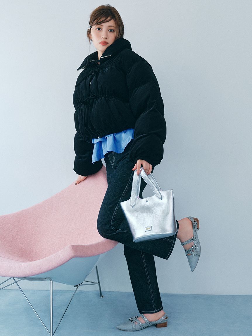 FURFUR「【WEB限定カラー】ロゴカシメバケットバッグ」|ハンドバッグ|
