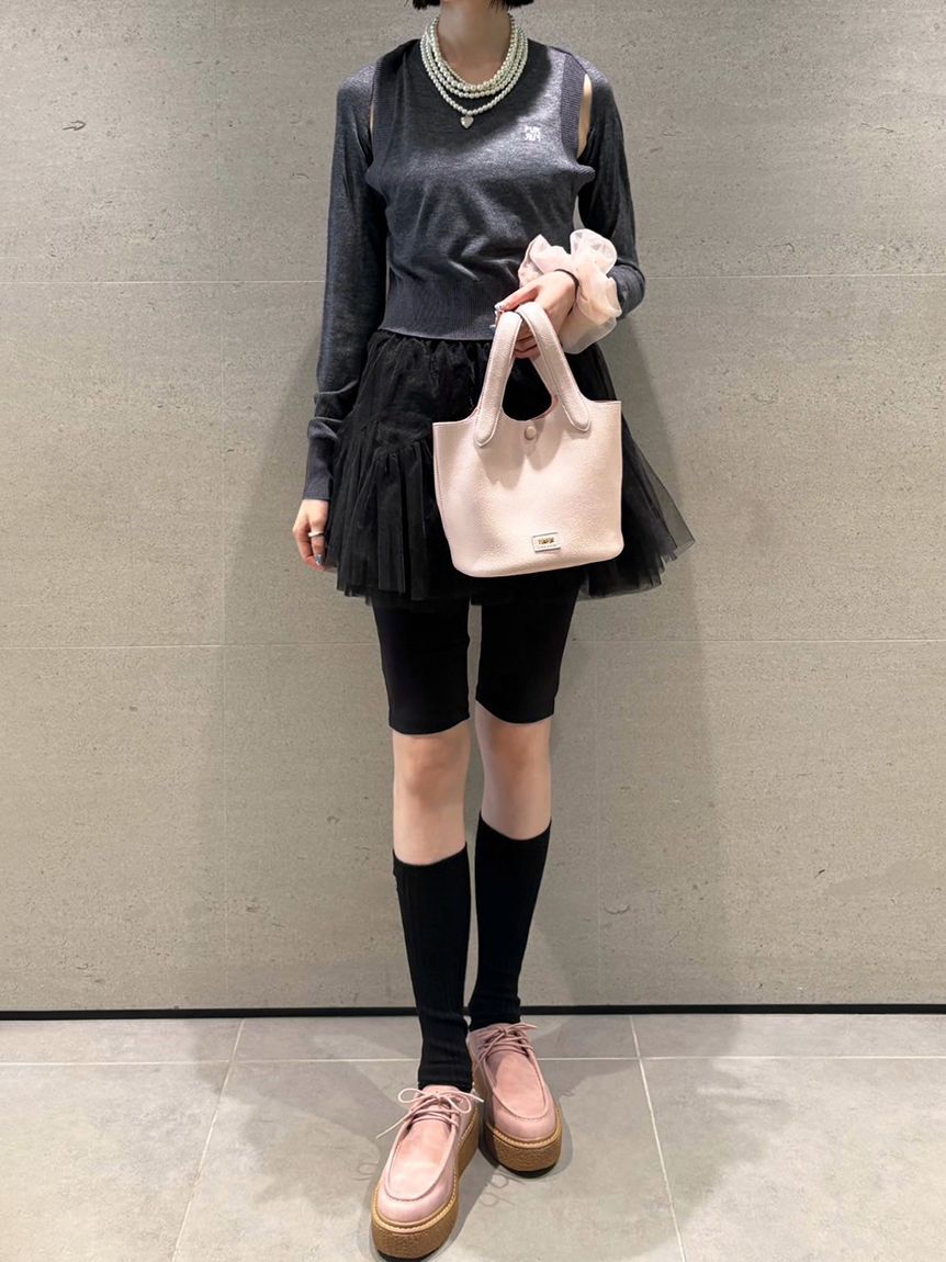 FURFUR「【WEB限定カラー】ロゴカシメバケットバッグ」|ハンドバッグ|