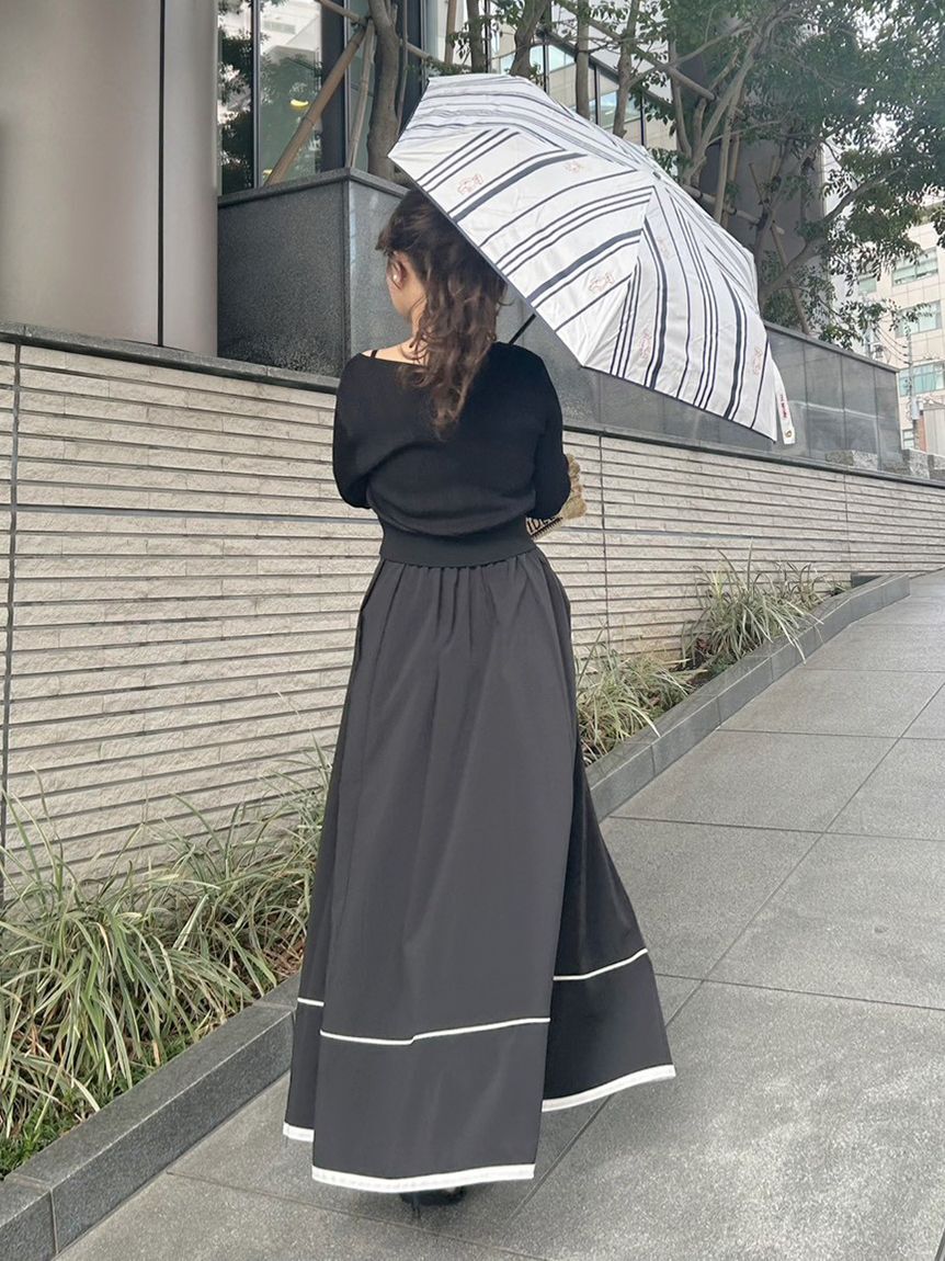 LILY BROWN「【LILY BROWN&times;PROTECT U】Lily Bearモチーフ晴雨兼用折り畳み日傘」|傘|