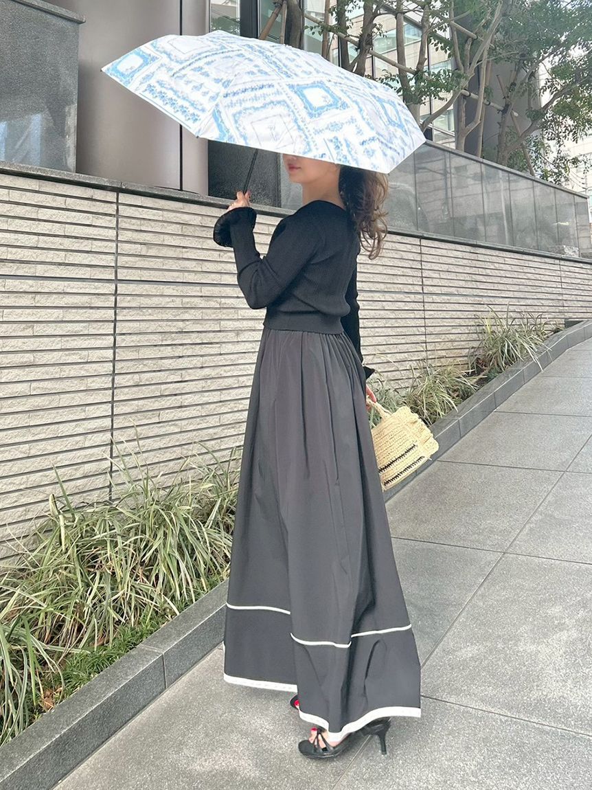 LILY BROWN「【LILY BROWN&times;PROTECT U】Lily Bearモチーフ晴雨兼用折り畳み日傘」|傘|