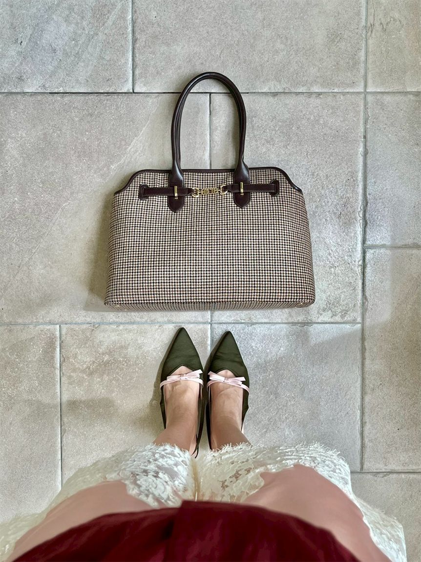 LILY BROWN「LBビットトートバッグ」|トートバッグ|CHECK