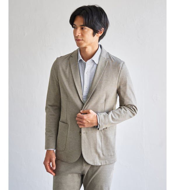 IKKA LOUNGE「【雑誌MonoMax4月号掲載】GOKU楽ワークポンチジャケット「小泉孝太郎さん着用モデル」」|テーラードジャケット|