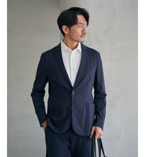 IKKA LOUNGE「【雑誌MonoMax4月号掲載】GOKU楽ワークポンチジャケット「小泉孝太郎さん着用モデル」」|テーラードジャケット|