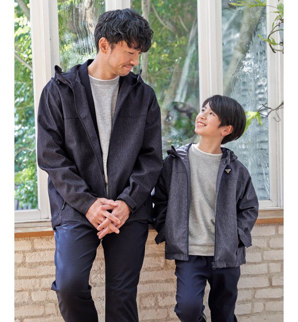 ikka kids「【親子コーデ】メランジマウンテンパーカー（110~160cm）」|その他|