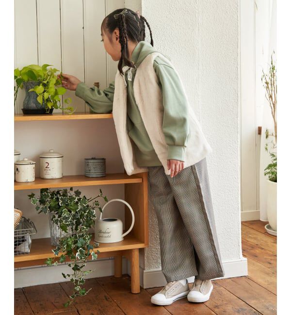 ikka kids「フェイクファーベスト（120~160cm）」|その他|