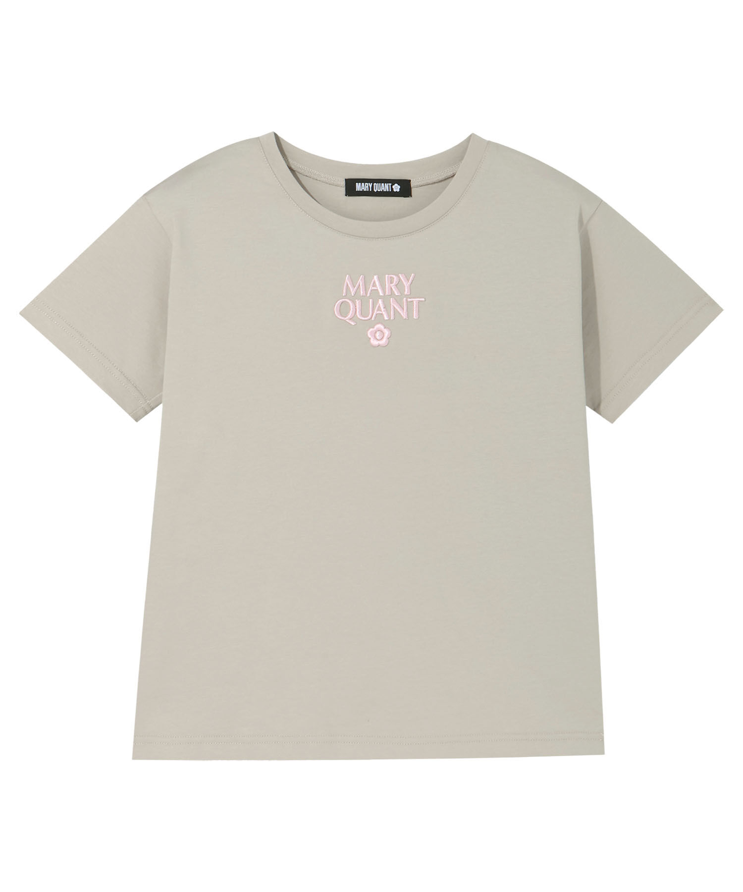 MARY QUANT「3Dロゴ刺繍 Tシャツ」|Tシャツ・カットソー|