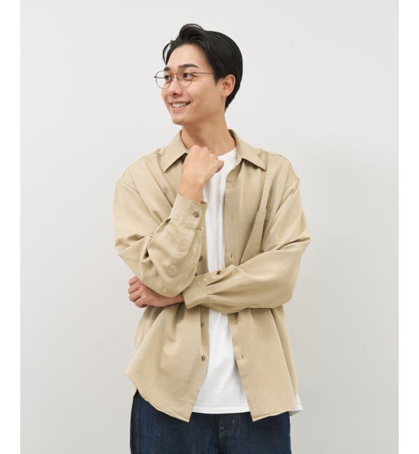  「ボストン型 メガネ｜中顔面短縮みえメガネ メタルフレーム 伊達 Zoff｜FASHION METAL レンズ交換券付」|メガネ|