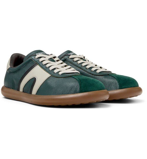 CAMPER「[カンペール] PELOTAS SOLLER / レザースニーカー」|スニーカー|ダークグリーン