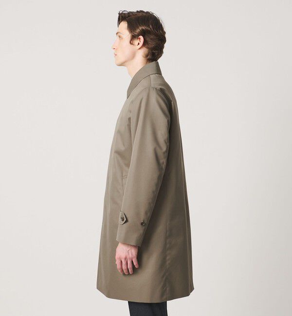 UNITED ARROWS「コットン/ポリエステル ギャバジン ステンカラーコート 撥水」|ステンカラーコート|