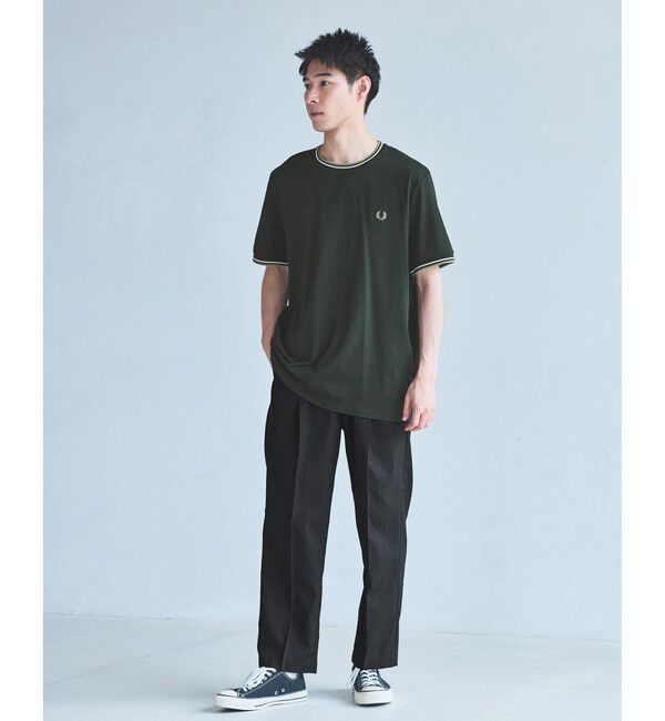 UNITED ARROWS green label relaxing「＜FRED PERRY＞ツインティップ Tシャツ」|Tシャツ・カットソー|