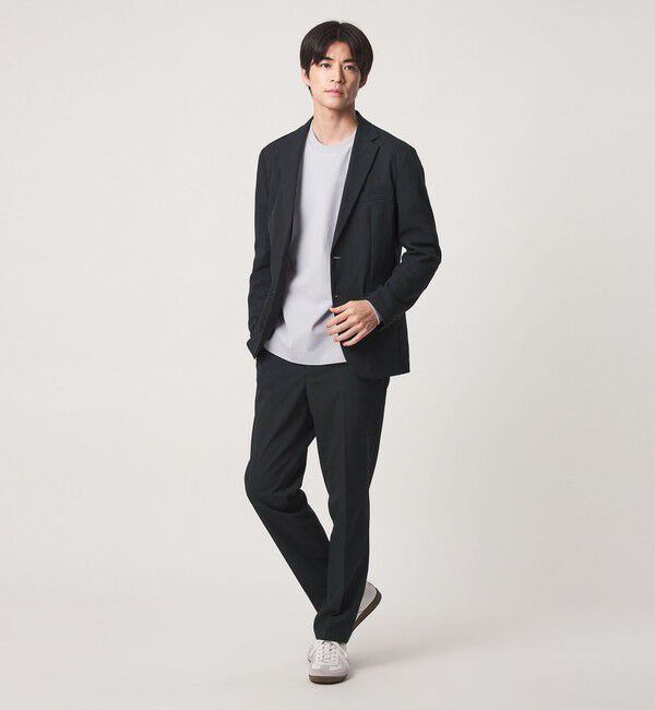 UNITED ARROWS green label relaxing「【WEB限定】JUST fit ウールライク ナロー セットアップ ジャケット＆パンツ -ストレッチ-」|スーツ|