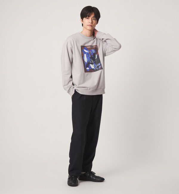 UNITED ARROWS green label relaxing「＜Phospho Graphica＞フレンチ ロングスリーブ Tシャツ スウェット」|スウェット・ジャージ|