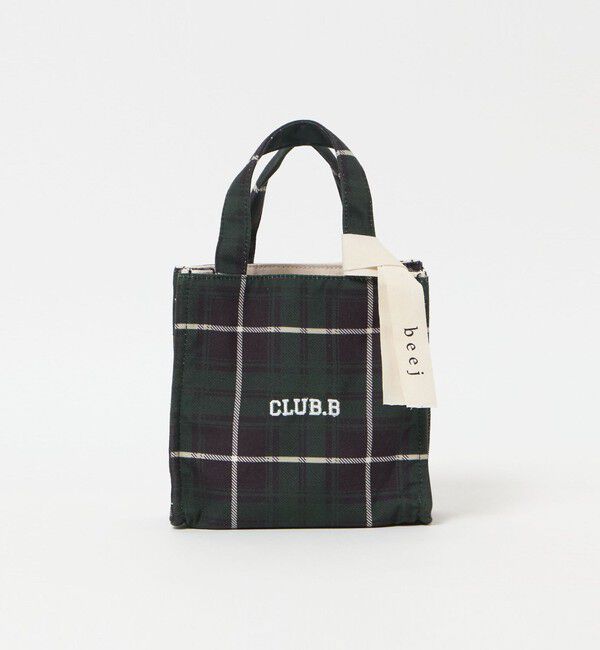 UNITED ARROWS green label relaxing「【別注】＜beej＞チェック スクエア トートバッグ / キッズ」|リュック|KELLY