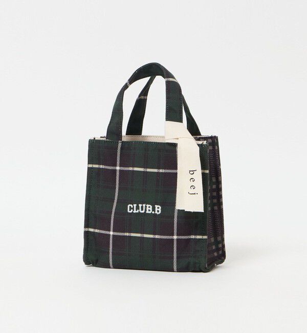 UNITED ARROWS green label relaxing「【別注】＜beej＞チェック スクエア トートバッグ / キッズ」|リュック|