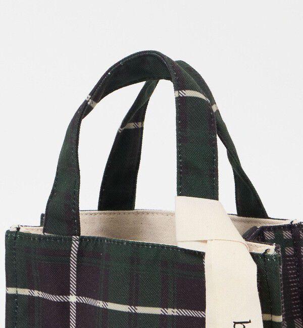 UNITED ARROWS green label relaxing「【別注】＜beej＞チェック スクエア トートバッグ / キッズ」|リュック|