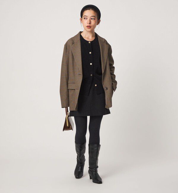 UNITED ARROWS green label relaxing「ルーズ ヒールブーツ」|ロングブーツ|