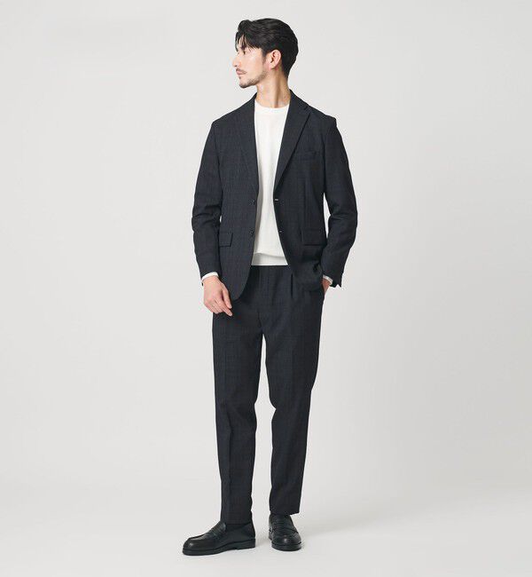 BEAUTY&YOUTH UNITED ARROWS「【WEB限定 WARDROBE SMART】LANATEC セットアップ/背抜きジャケット＆イージーパンツ」|スーツ|その他3