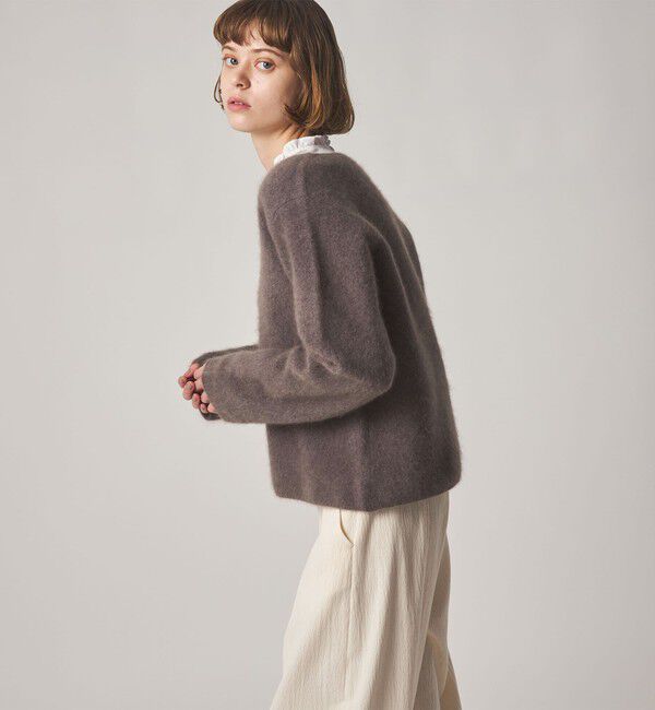 STEVEN ALAN「＜Steven Alan＞オーストラリアン ウール ミックス Vネック ニット」|ニット・セーター|