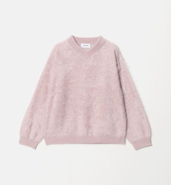 BEAUTY&YOUTH UNITED ARROWS「カシミヤ Vネック ニットプルオーバー」|ニット・セーター|LT.PINK