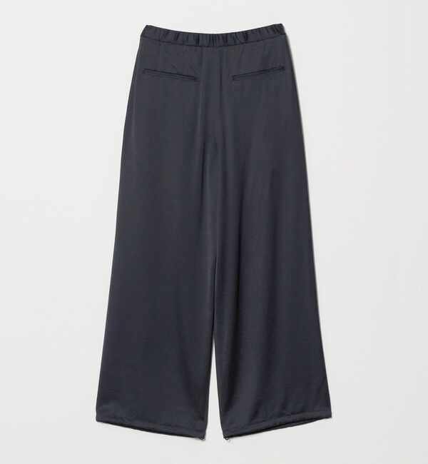 BEAUTY&YOUTH UNITED ARROWS「サテン ドローストリング バックゴムパンツ ウォッシャブル」|その他|