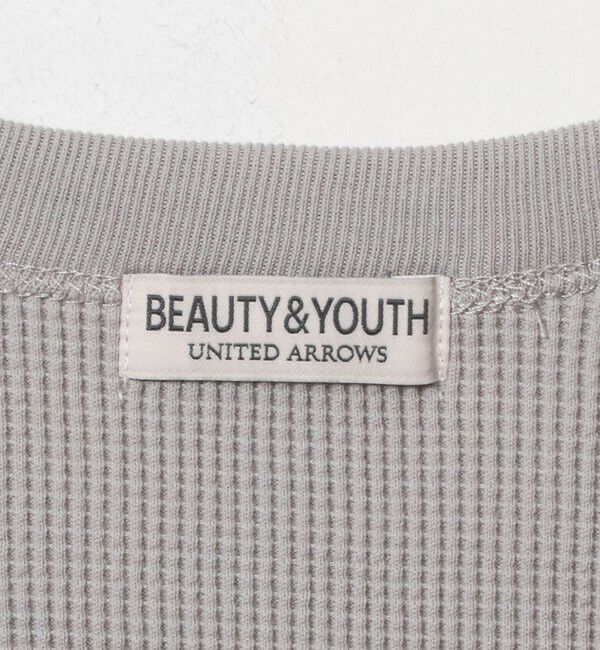 BEAUTY&YOUTH UNITED ARROWS「ハイゲージ ガスコットン サーマル クルーネック カットソー」|Tシャツ・カットソー|