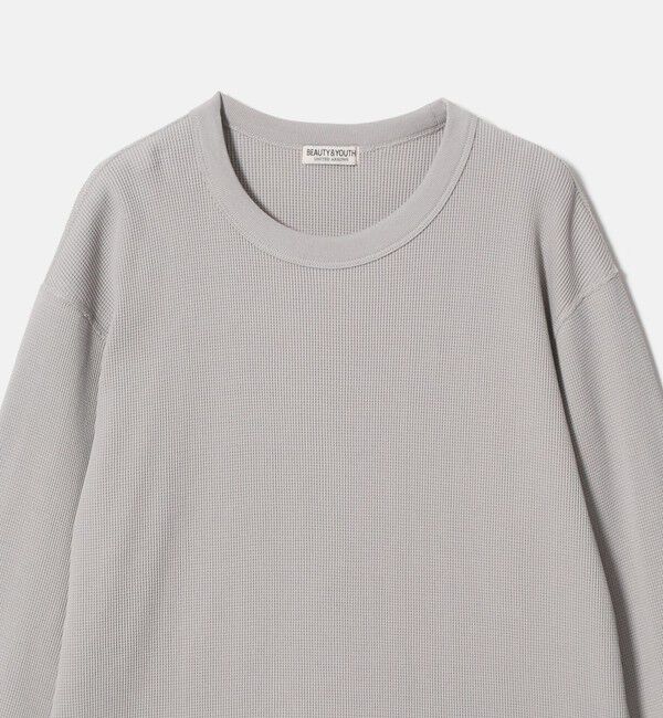 BEAUTY&YOUTH UNITED ARROWS「ハイゲージ ガスコットン サーマル クルーネック カットソー」|Tシャツ・カットソー|