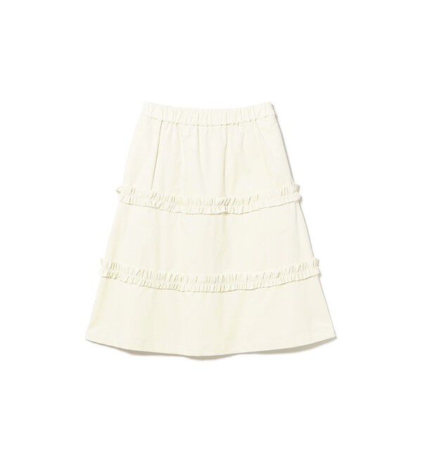 BEAMS SELECTION for WOMEN「【別注】MARMARI &times; Ray BEAMS / ライン フリル スカート」|スカート|