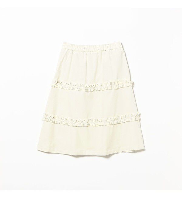 BEAMS SELECTION for WOMEN「【別注】MARMARI &times; Ray BEAMS / ライン フリル スカート」|スカート|