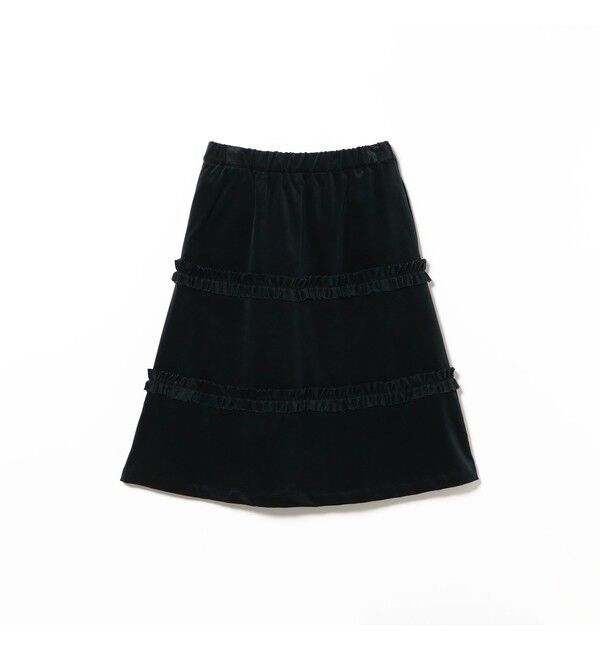 BEAMS SELECTION for WOMEN「【別注】MARMARI &times; Ray BEAMS / ライン フリル スカート」|スカート|