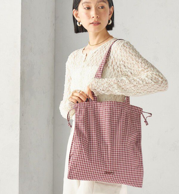 SHIPS for women「2WAY ドローストリング トート バッグ」|トートバッグ|