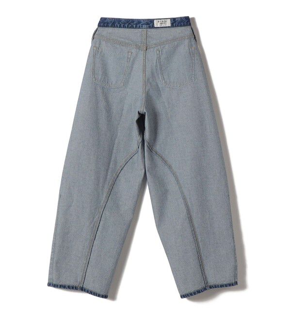 SHIPS for women「【SHIPS別注】BIT BLUE:バレル レック デニム パンツ」|デニム|
