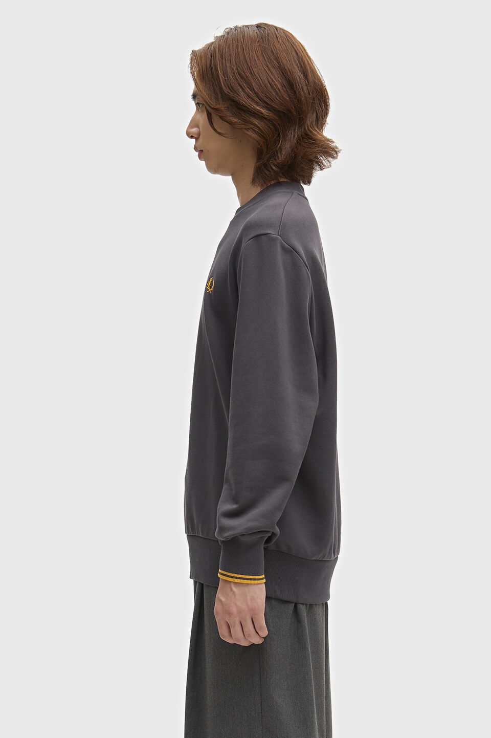 FRED PERRY 「FRED PERRY／Crew Neck Sweatshirt／フレッドペリースウェットシャツ」|Tシャツ・カットソー|