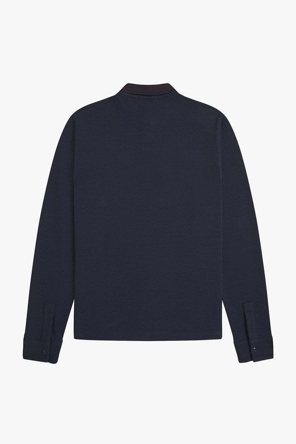 FRED PERRY 「FRED PERRY／LONGSLEEVE JACQUARD POLO SHIRT／ジャカードロングスリーブポロシャツ」|ポロシャツ|