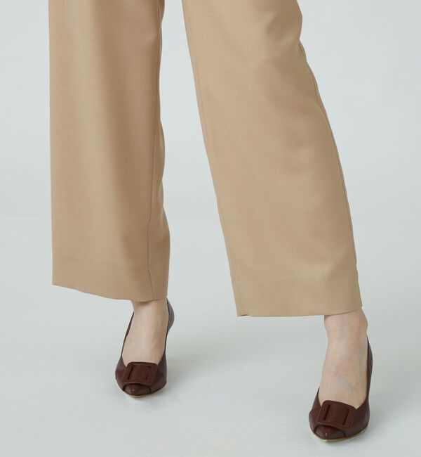 Ballsey「ライトカルゼ ストレートパンツ」|スラックス|