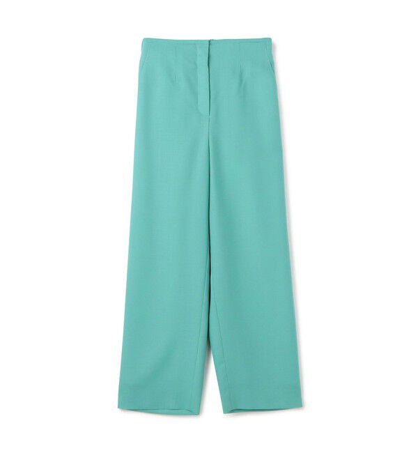 Ballsey「ライトカルゼ ストレートパンツ」|スラックス|53 グリーン