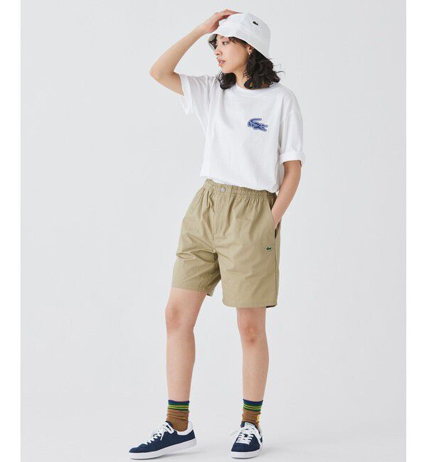 LACOSTE「ピケバケットハット」|ハット|