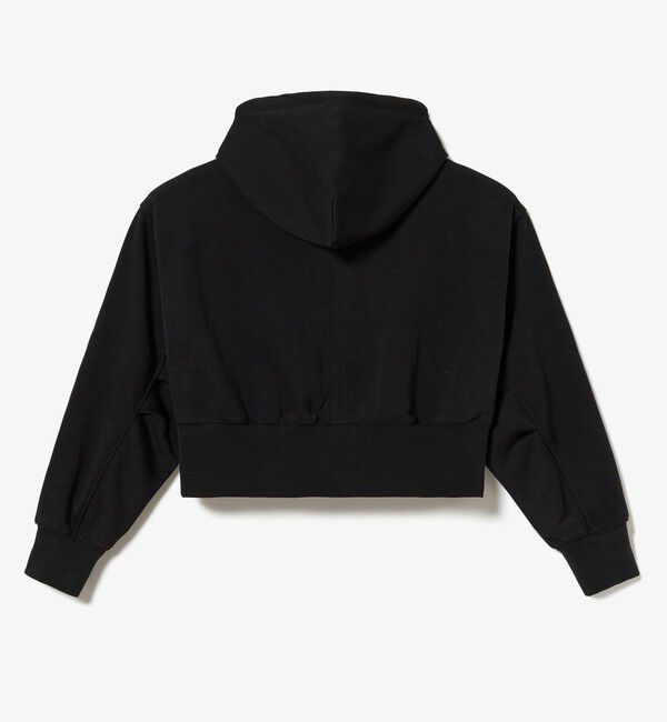 LACOSTE「裏パイルクロップドジップフーディー」|パーカー|