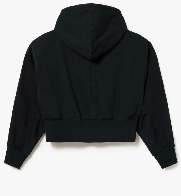 LACOSTE「裏パイルクロップドジップフーディー」|パーカー|