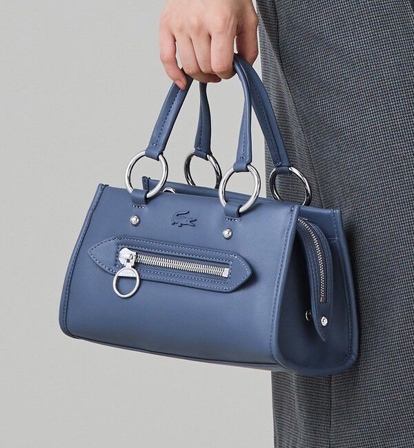 LACOSTE「セリス スモール トップハンドルバッグ」|ハンドバッグ|