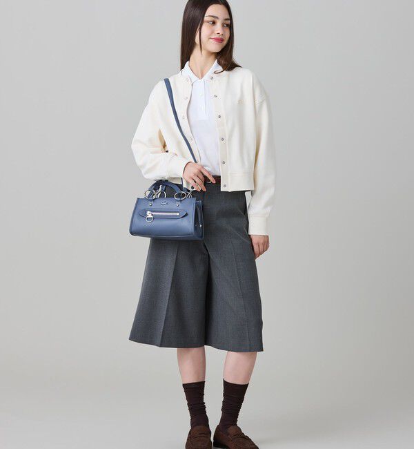 LACOSTE「セリス スモール トップハンドルバッグ」|ハンドバッグ|