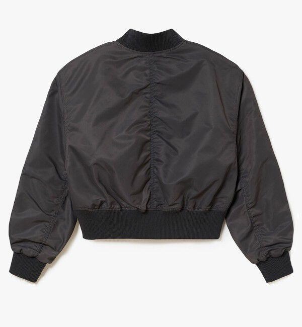 LACOSTE「クロップド MA-1ジャケット」|ブルゾン・スタジャン|