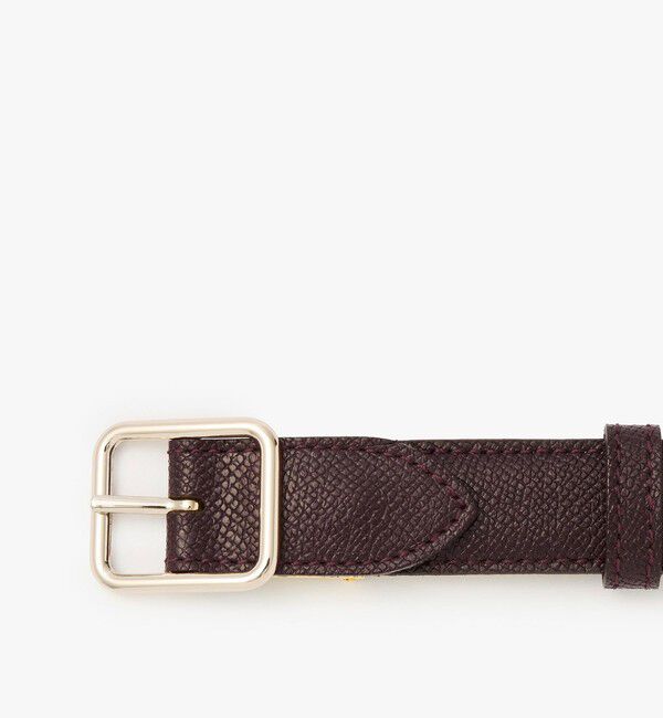 LACOSTE「ホワイトゴールドバックルベルト」|ベルト|