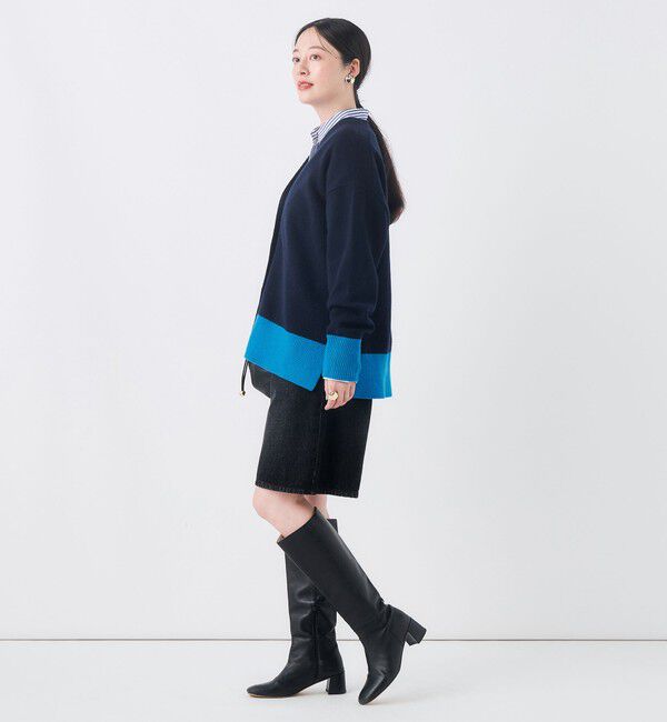 NOLLEY'S「【WEB＆一部店舗限定カラーあり】MUSICゆったりVネックカーディガン」|カーディガン|