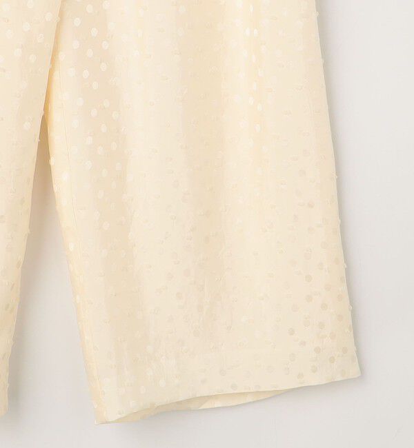 NOLLEY'S sophi「【WEB＆一部店舗限定カラー】ウォッシャブルサテンカットジャガードドットパンツ」|その他|